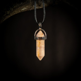 Persikka kuukivi -riipus