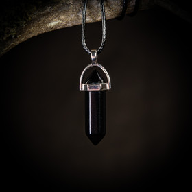 Musta obsidiaani -riipus