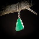 Krysopraasi-riipus, hopea