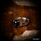 Säädettävä sormus (eri kiviä)