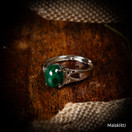 Säädettävä sormus (eri kiviä)