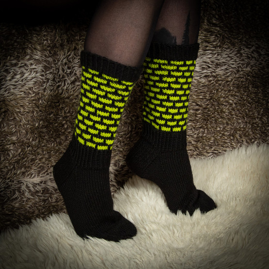 Villasukat, muuri, koko 40