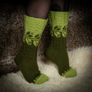 Villasukat, lehti, koko 39