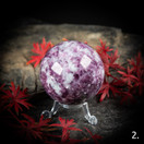 Purple mica -pallo