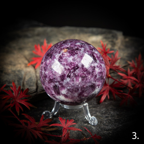 Purple mica -pallo