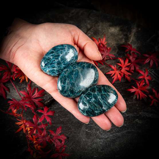 Sininen apatiitti -kämmenkivi