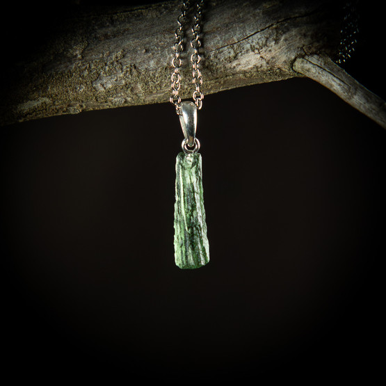 Moldaviitti-riipus 3, 0,8 g