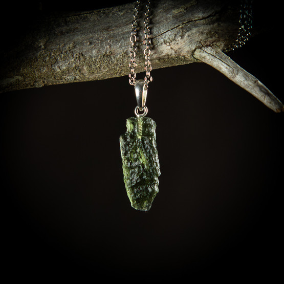 Moldaviitti-riipus 5, 1,1 g