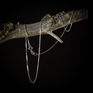 Venetsiaketju riipuksille 0,65 mm, hopea