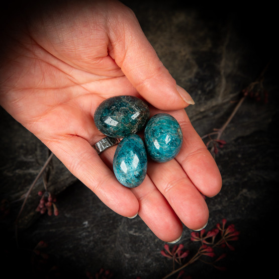 Apatiitti, rumpuhiottu