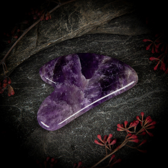 Gua sha, ametisti