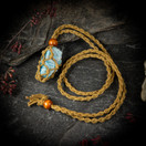 Punottu kivihäkki, hiekanvärinen