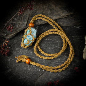 Punottu kivihäkki, hiekanvärinen