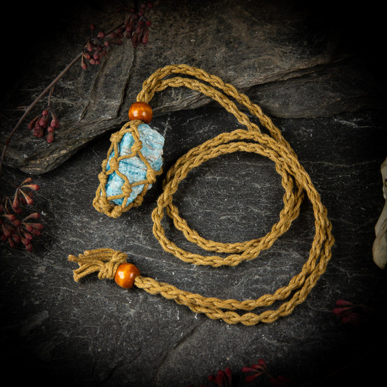 Punottu kivihäkki, hiekanvärinen