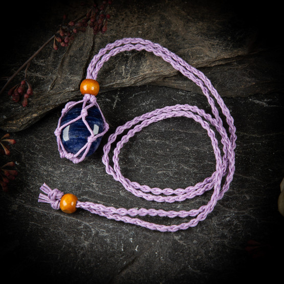 Punottu kivihäkki, lila