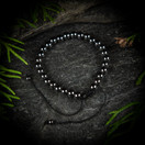 Rannekoru, hematiitti-helmi 6 mm, säädettävä