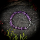 Peace (ametisti), säädettävä rannekoru