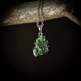 Moldaviitti-riipus 1, 1,4 g