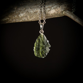 Moldaviitti-riipus 2, 1,7 g