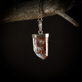 Rutiilikvartsi-riipus 2, hopea