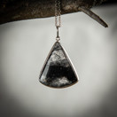 Turmaliinikvartsi-riipus 2, hopea