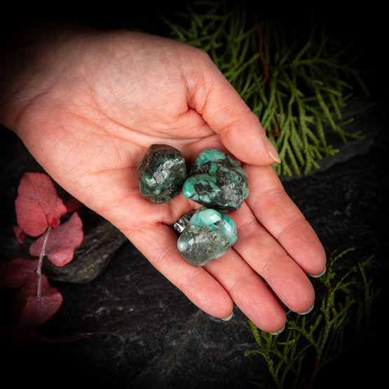 Smaragdi, rumpuhiottu