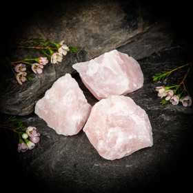 Ruusukvartsi, raakapala