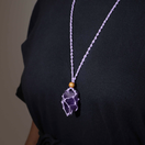 Punottu kivihäkki, lila