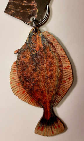 Kala-aiheinen avaimenperä, Kampela (Platichys flesus)