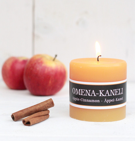 Tuoksukynttilä Omena-Kaneli 7 cm