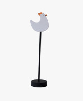 Valkolakattu keväinen kukko