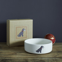 Pieni ruokakuppi, harmaa snautseri