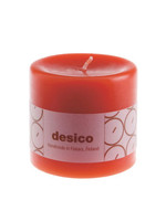 Pöytäkynttilä, tummanoranssi 7 cm