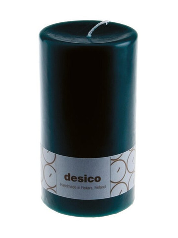 Pöytäkynttilä, tummanvihreä 14 cm