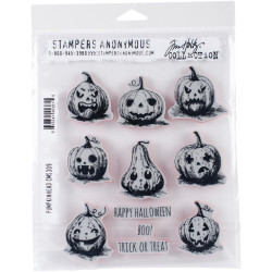 Stampers Anonymous, Tim Holtz leimasin Pumpkinhead