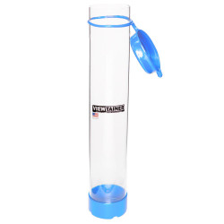 Viewtainer Tethered Cap Storage Container- säilytyskotelo, sävy Sky Blue