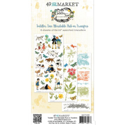 49 and Market Rub-Ons siirtokuvat Toddler Time, Blendable