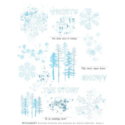49 and Market Rub-Ons siirtokuvat Winter Stories