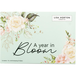 Lisa Horton kohokuviointikansiot A Year in Bloom, 12 kpl