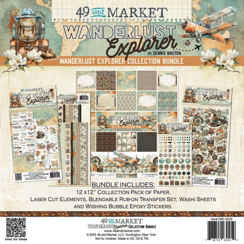 49 And Market Wanderlust Explorer Collection Bundle -setti