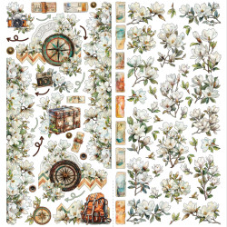 49 and Market Laser Cut Outs -leikekuvat, Wanderlust Explorer, Elements