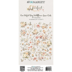 49 and Market Laser Cut Outs -leikekuvat, One Perfect Day, Wildflowers