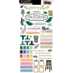 49 and Market Cardstock -tarrat The Flower Emporium