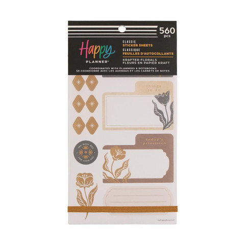 Mambi Happy Planner Value Pack -tarrapakkaus Krafted Florals
