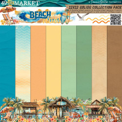 49 and Market paperipakkaus Beach Vibes Solids, 12