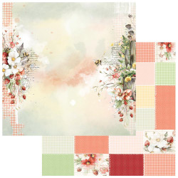 49 and Market Nature's Heaven skräppipaperi Busy Bee