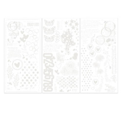 49 and Market Rub-Ons siirtokuvat Irresistible Curiosities by Vicki Boutin