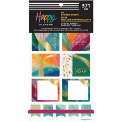 Mambi Happy Planner Value Pack -tarrapakkaus Floral Energy BIG