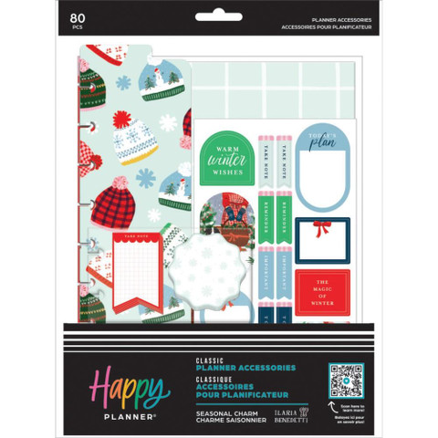 Mambi Happy Planner Classic Accessories -pakkaus, Seasonal Charm