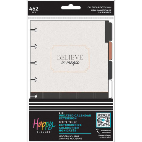 Mambi Mini Planner Extension Pack -laajennuspakkaus Modern Charm
